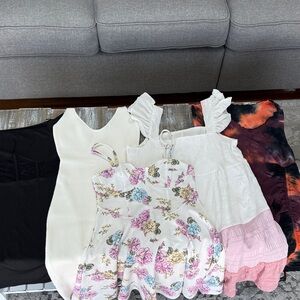 Floral and Solid Dresses Collection